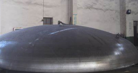 Industrielle Torisphärische Schalkopf geschweißt 1000 mm Durchmesser ISO