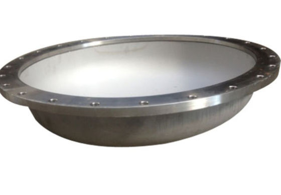 Edelstahl-Flangen-Disch-Köpfe-Kanten-Kanten mit flacher Dish-Form