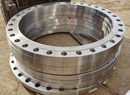 Edelstahl-Flangen-Disch-Köpfe-Kanten-Kanten mit flacher Dish-Form