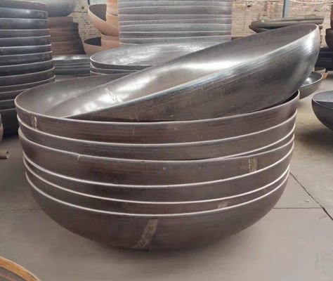 Q345R Kohlenstoffstahl Halbkugelkopf 1000 mm Durchmesser elliptische Köpfe