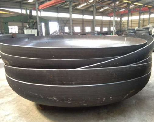 Kohlenstoffstahl-Ellipsoidal-Tellerkopf 200 mm Durchmesser für Druckbehälter