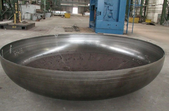 Kohlenstoffstahl-Ellipsoidal-Tellerkopf 200 mm Durchmesser für Druckbehälter