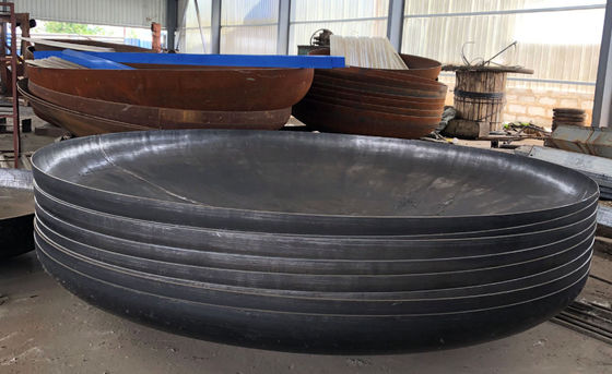 Kohlenstoffstahl-Tellerkopf mit Bevel / Plain / Flanged Edge