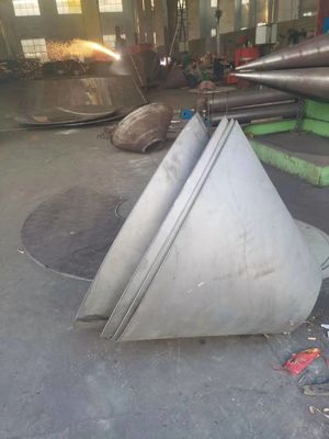 Individuell angefertigte Schleifenden Enden aus weichem Stahl mit Hot Forming Overlay Clad Technologie