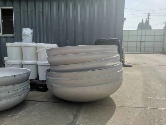 Individuell angefertigte Schleifenden Enden aus weichem Stahl mit Hot Forming Overlay Clad Technologie